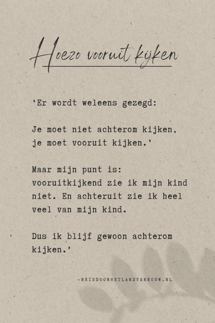 rouw citaat