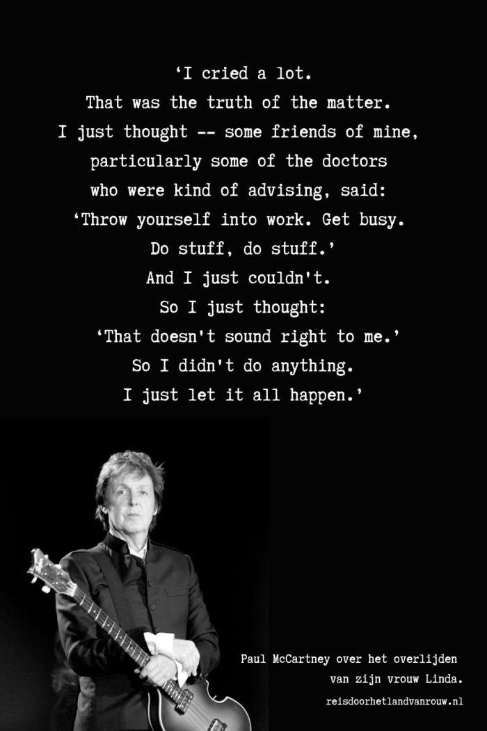 rouw paul mccartney