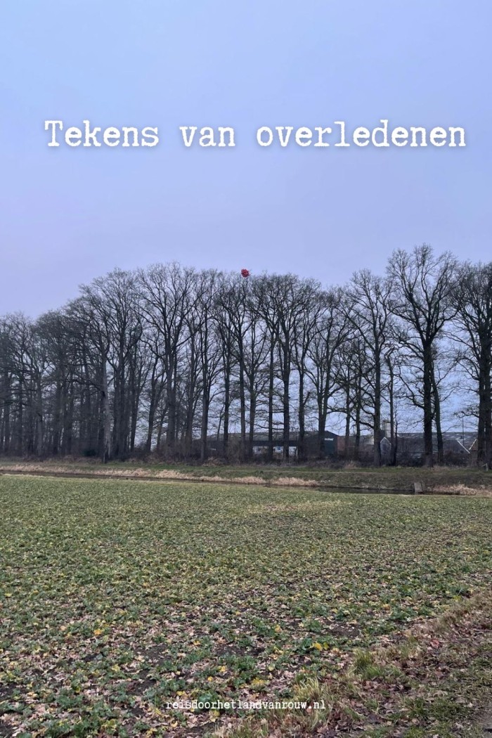 tekens van overledenen